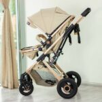 Коляска Seedo 321 Khaki 2в1 0-36 мес — изображение 4