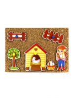 Конструктор «Веселые гвоздики. Ферма», 118111 — изображение 7