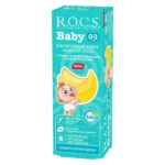 Зубная паста R.O.C.S Baby Банановый микс 0-3 лет — изображение 2