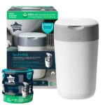 Утилизатор подгузников Tommee Tippee + 3 шт накопителя для использованных подгузников Twist & Click