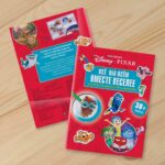 Disney Pixar Все обо всем Вместе веселее История, раскраски, игры, наклейки