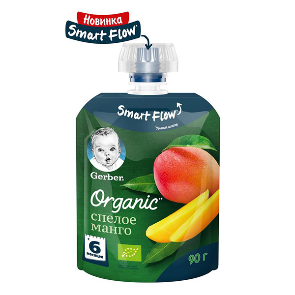 c5305cfc7ac08e95687791c8541baa88_032521191520.jpeg Пюре Gerber спелое манго 90 гр c 6+ мес — изображение 1