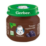 Пюре Gerber чернослив 80 гр с 4+ мес
