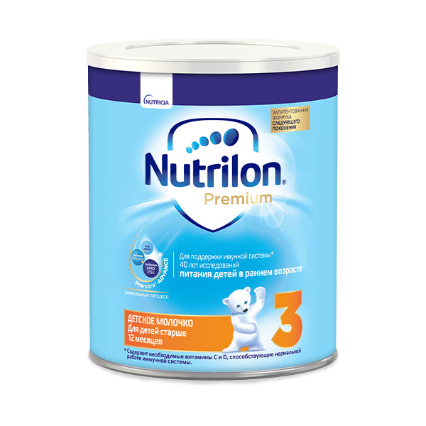 cd876a828b610a3bf92a9650bd0e4f27_030321110117.jpeg Смесь Nutrilon Premium 3 400гр 12+ мес — изображение 1