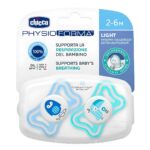 Пустышка Chicco PhysioForma Light 2-6 мес две птицы 2 шт