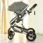 Коляска Seedo 739 Dark Grey 2в1 0-36 мес — изображение 4