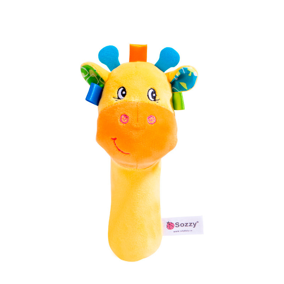 db3a17f7bcac837ecc1fe2bc630a5473_070122165501.jpeg Sozzy Детская игрушка пищалка Giraffe 0+ мес — изображение 1