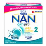 Смесь NAN 2 OPTIPRO ОГМ 1050гр 6+ мес