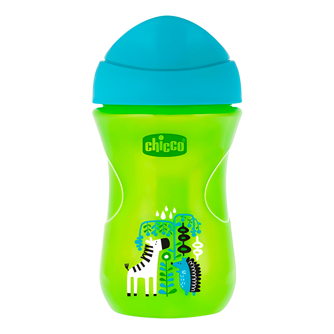 f3ccdd27d2000e3f9255a7e3e2c48800_031123180059.jpeg Чашка-поильник Chicco EasyCup 266 мл. 12+ мес., зебра — изображение 1