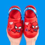 Кроксы Spider man + набор джибитсов