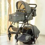 Коляска Seedo 739CS Dark Grey 3в1 0-48 мес