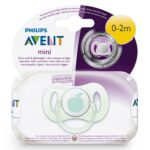 Пустышка Philips Avent Mini Яблоко 0-2мес. SCF151/00