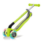 Самокат Globber Primo Foldable Lights Lime Green — изображение 5