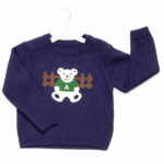 Свитер для мальчиков BabyFirst с мишкой