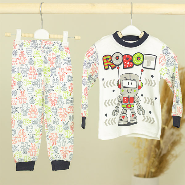 7703e5f95e79bdd9e184ea914a893327_090921180157.jpeg Пижама Supermini Robot — изображение 1
