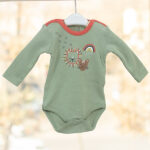 Детское боди с длинным рукавом Caramell Baby leo