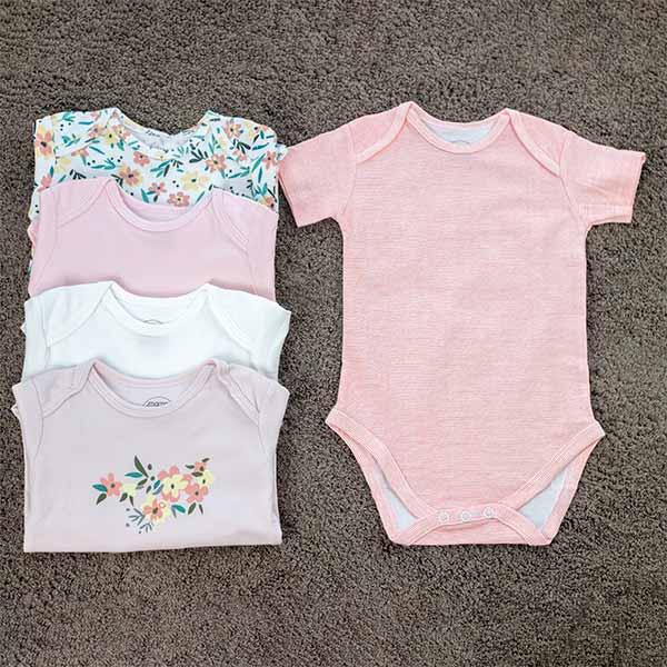 799bad5a3b514f096e69bbc4a7896cd9_012722190549.jpeg Комплект боди mamas&papas 5шт flowers — изображение 1