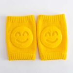 Детские наколенники Smile желтые
