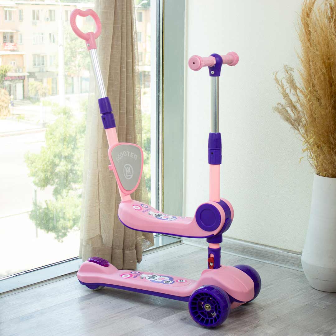 d24258e6aa82c0aaaa46acfce6b98397_062723182046.jpeg Детский самокат Scooter Model H818 3+ лет — изображение 1