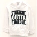 Кофта с капюшоном Straight outta timeout тонкая — изображение 2