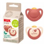 Пустышка NUK For Nature 18-36 мес 2 шт I love nature