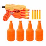 Бластер NERF Alpha Strike Fang QS-4 с мишенями