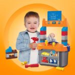 Конструктор Mega Bloks Рабочее место маленького строителя GNT92 — изображение 4