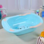 Ванночка Bathtub с рисунком голубой
