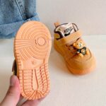 Кроссовки мишка коричневый — изображение 3