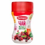 Чай Semper малина шиповник 200 гр 5+ мес