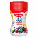 Чай Semper Шиповник и черника 200 гр 5+ мес