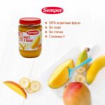 Пюре Semper манго банан 190 гр 6+ мес — изображение 2