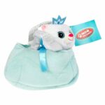 Мягкая игрушка Мой питомец кошка с короной в сумочке — изображение 2