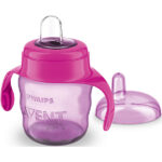 Чашка с мягким носиком и ручками Philips Avent 6+, 200 мл SCF551/03