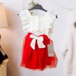 Платье Cumino Кружева Красное