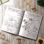 Раскраска квест Страшные истории — изображение 3