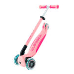 Самокат Globber Go Deluxe Flash Lights Pastel Pink — изображение 2