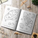 Мультяшная раскраска Умка на краю Вселенной — изображение 2