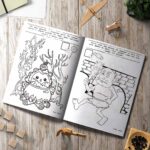 Раскраска квест Страшные истории — изображение 2