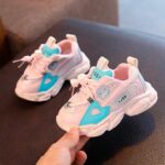 Кроссовки сетка YxBB персиковые
