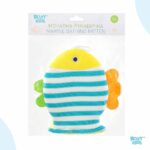 Мочалка-рукавичка ROXY-KIDS рыбка махровая 0+ мес — изображение 2