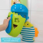 Мочалка-рукавичка ROXY-KIDS рыбка махровая 0+ мес — изображение 3