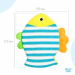 Мочалка-рукавичка ROXY-KIDS рыбка махровая 0+ мес — изображение 8