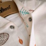 Комплект 3ка Bubbles Ежики кофта + боди + штаны — изображение 4