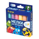 Мелки для рисования Genio kids 6 шт