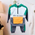 Комплект 2ка ZARA Make The Grade с карманом худи + штаны Серый