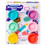 Набор для лепки Genio kids Животный мир