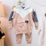 Комплект 2ка ZARA с карманом худи + штаны Бежевый