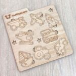 Деревянный сортер babycare транспорт