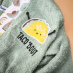 Детский халат Miniworld махровый с капюшоном Taco — изображение 4